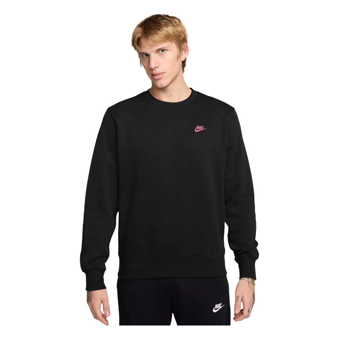 Nike Club Fleece Crew Neck Golf Mid Layer FN3886