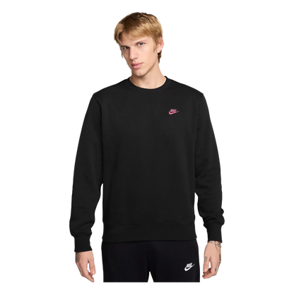Nike Club Fleece Crew Neck Golf Mid Layer FN3886