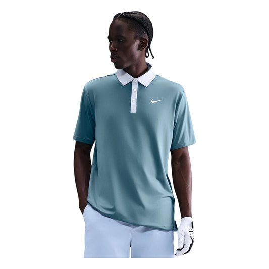 Nike Dri-Fit Tour Contrast Golf Polo Shirt FZ7501