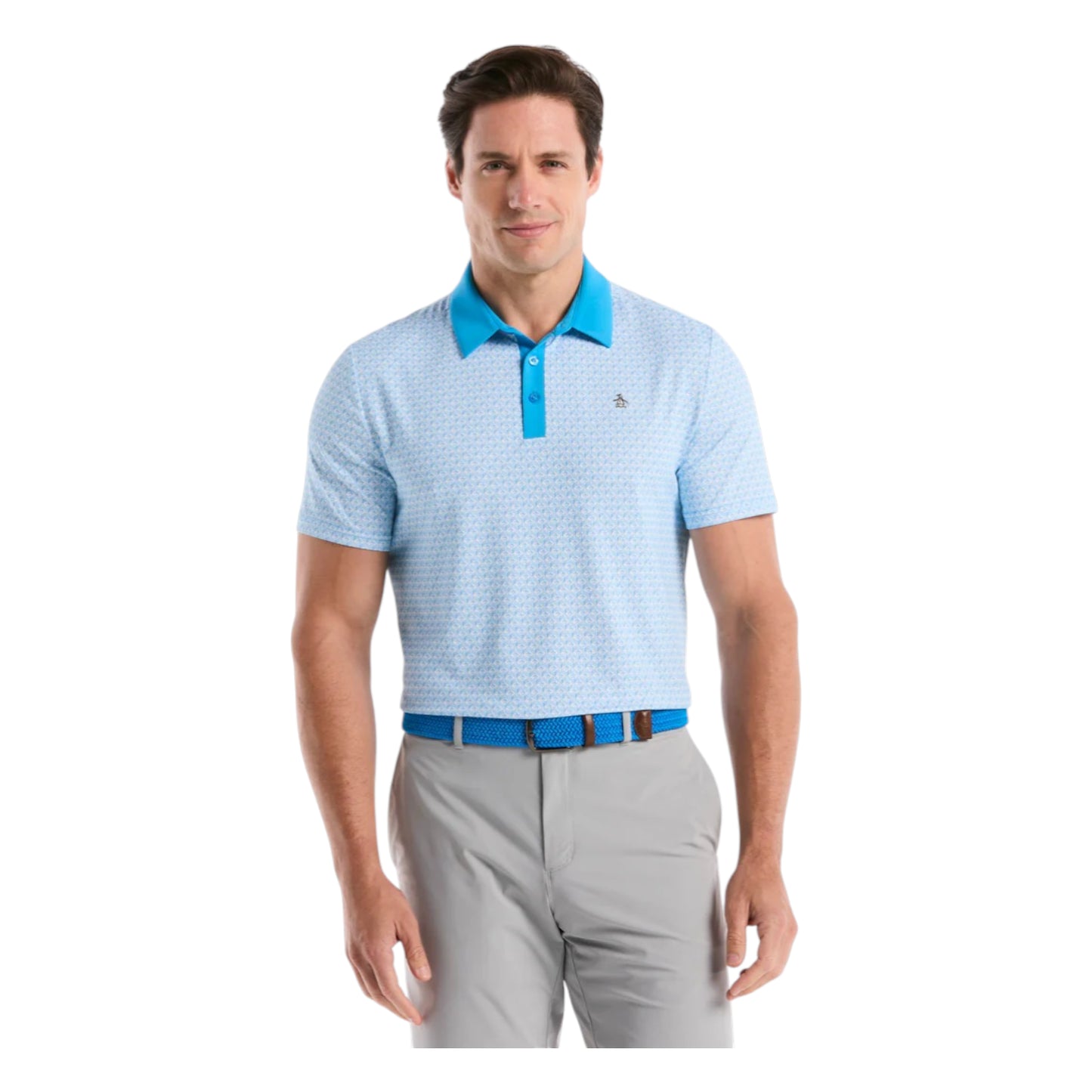 Original Penguin Pete's Tee Time Golf Polo Shirt OGKSF045