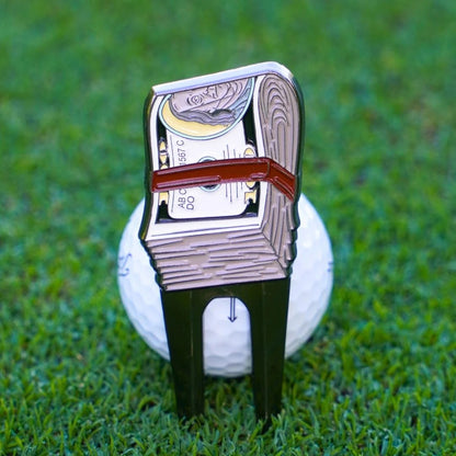 Skins Golf Dollar Bills Divot Tool