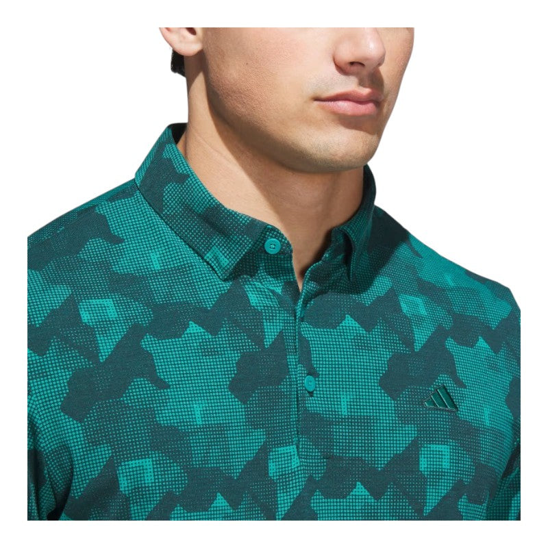 adidas Go-To Print Golf Polo Shirt JY1913