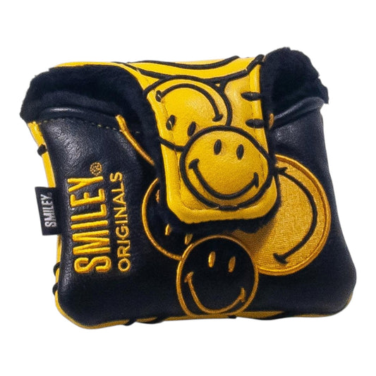 Smiley Originals Stacked Golf Headcover | Mallet
