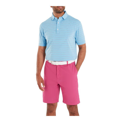 FootJoy Open Pinstripe Lisle Golf Polo Shirt 37796