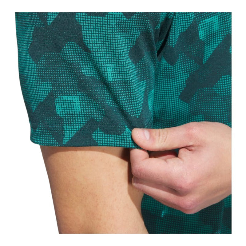 adidas Go-To Print Golf Polo Shirt JY1913