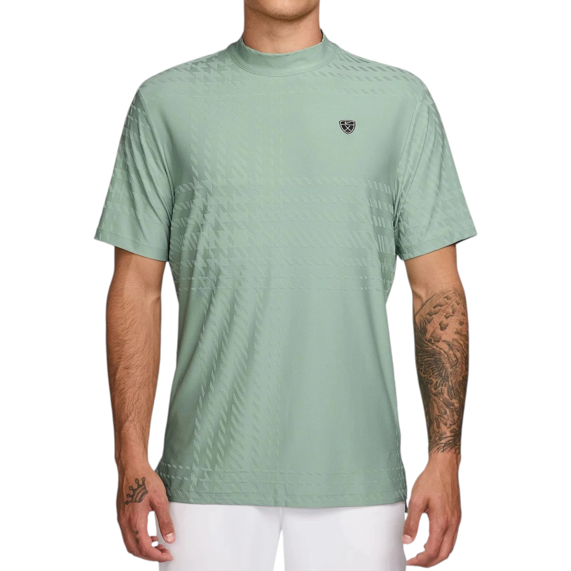 Nike Dri Fit Tartan Golf Polo Shirt II0784