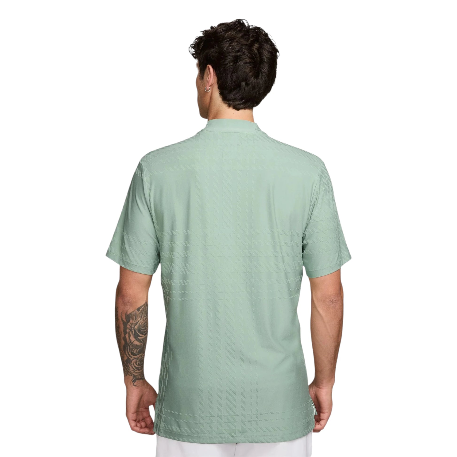 Nike Dri Fit Tartan Golf Polo Shirt II0784