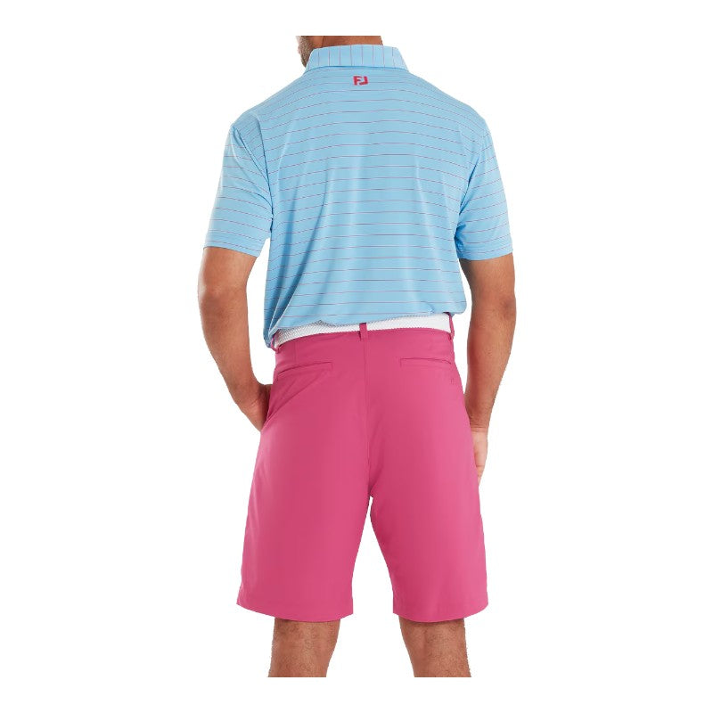 FootJoy Open Pinstripe Lisle Golf Polo Shirt 37796