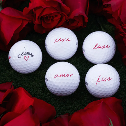 Callaway Supersoft Valentine Golf Balls