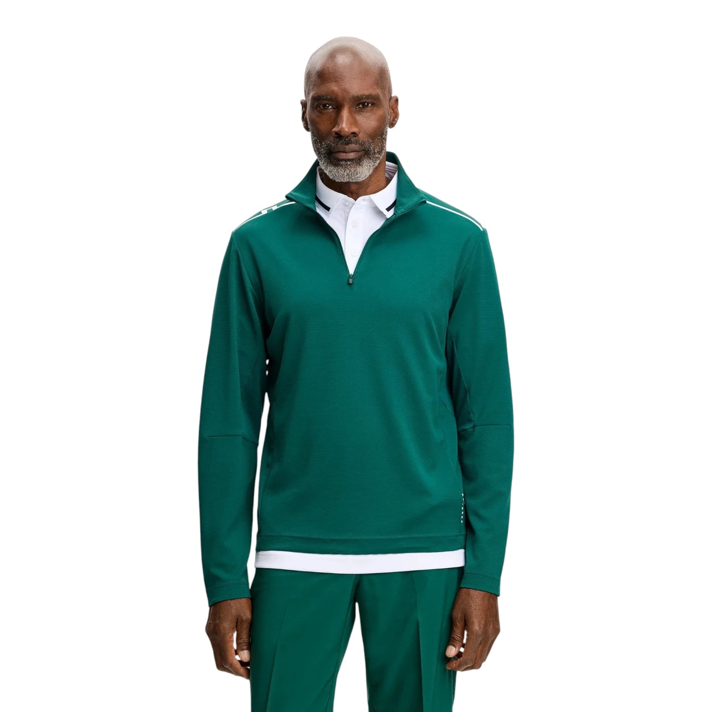 J. Lindeberg Leon 1/4 Zip Golf Mid Layer GMJS14697