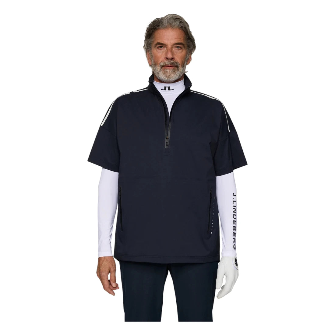 J.Lindeberg Shay Rain Golf Shirt GMOW13078