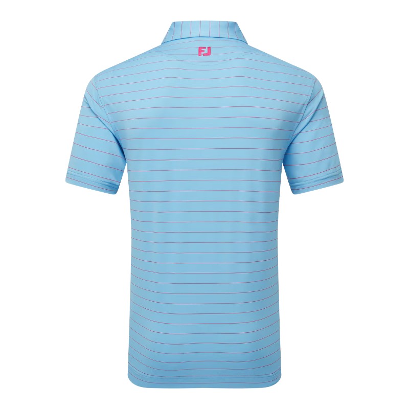 FootJoy Open Pinstripe Lisle Golf Polo Shirt 37796