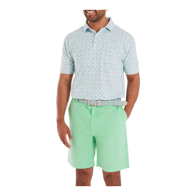 FootJoy Gamer Print Pique Golf Polo Shirt 37789
