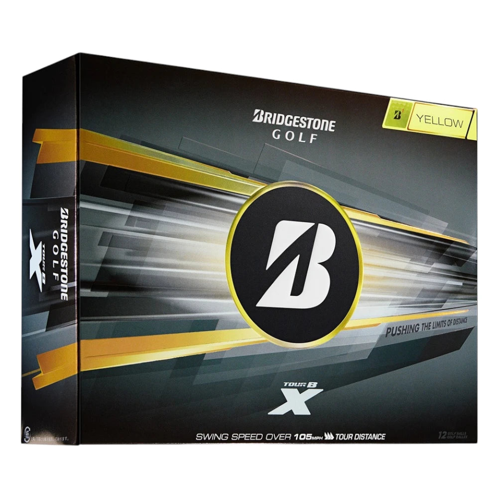 Bridgestone 2026 Tour B X Golf Balls | Yellow