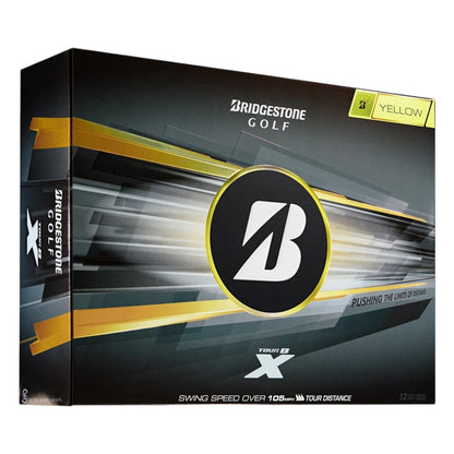 Bridgestone 2026 Tour B X Golf Balls | Yellow