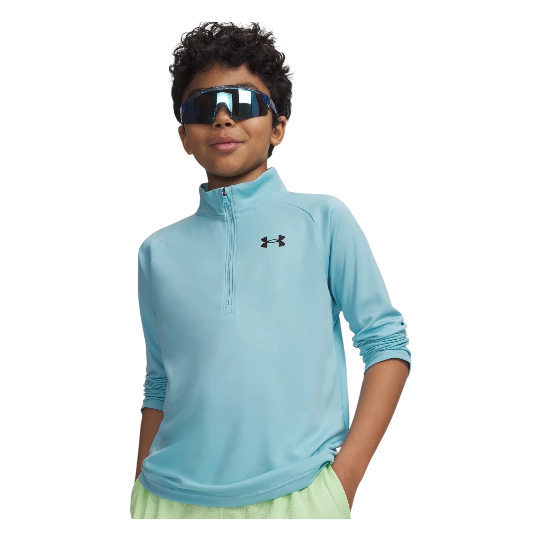Junior Under Armour Tech 2.0 1/2 Zip Golf Pullover 1363286