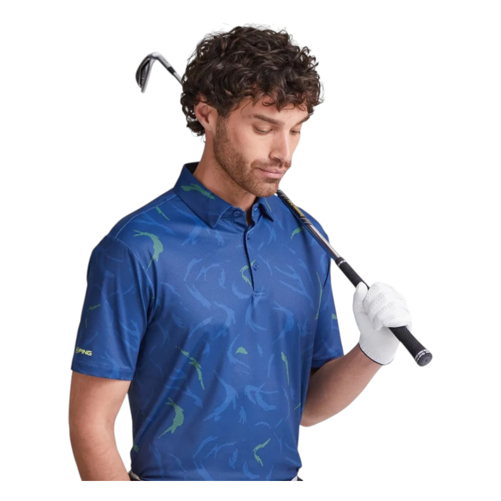 Ping Ephron Printed Golf Polo Shirt P03787