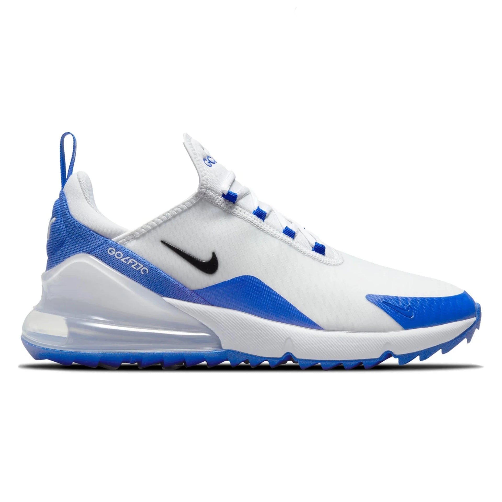 シューズ(男性用) NIKE golf AIR MAX 270 GOLF 27.0 Nike Air Max 270G Golf Shoes CK6483 White/Racer Blue – Clarkes Golf