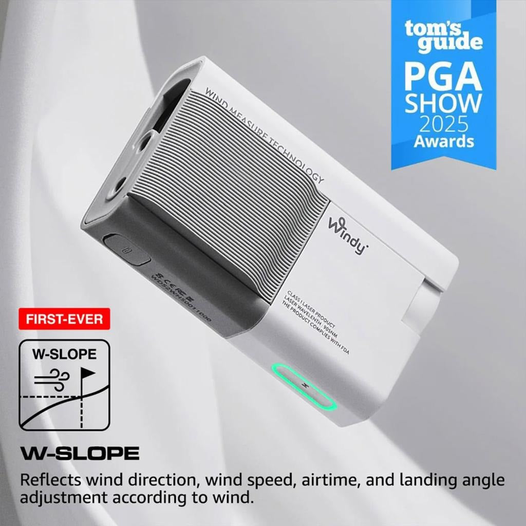 CaddyTalk Windy Laser Golf Rangefinder
