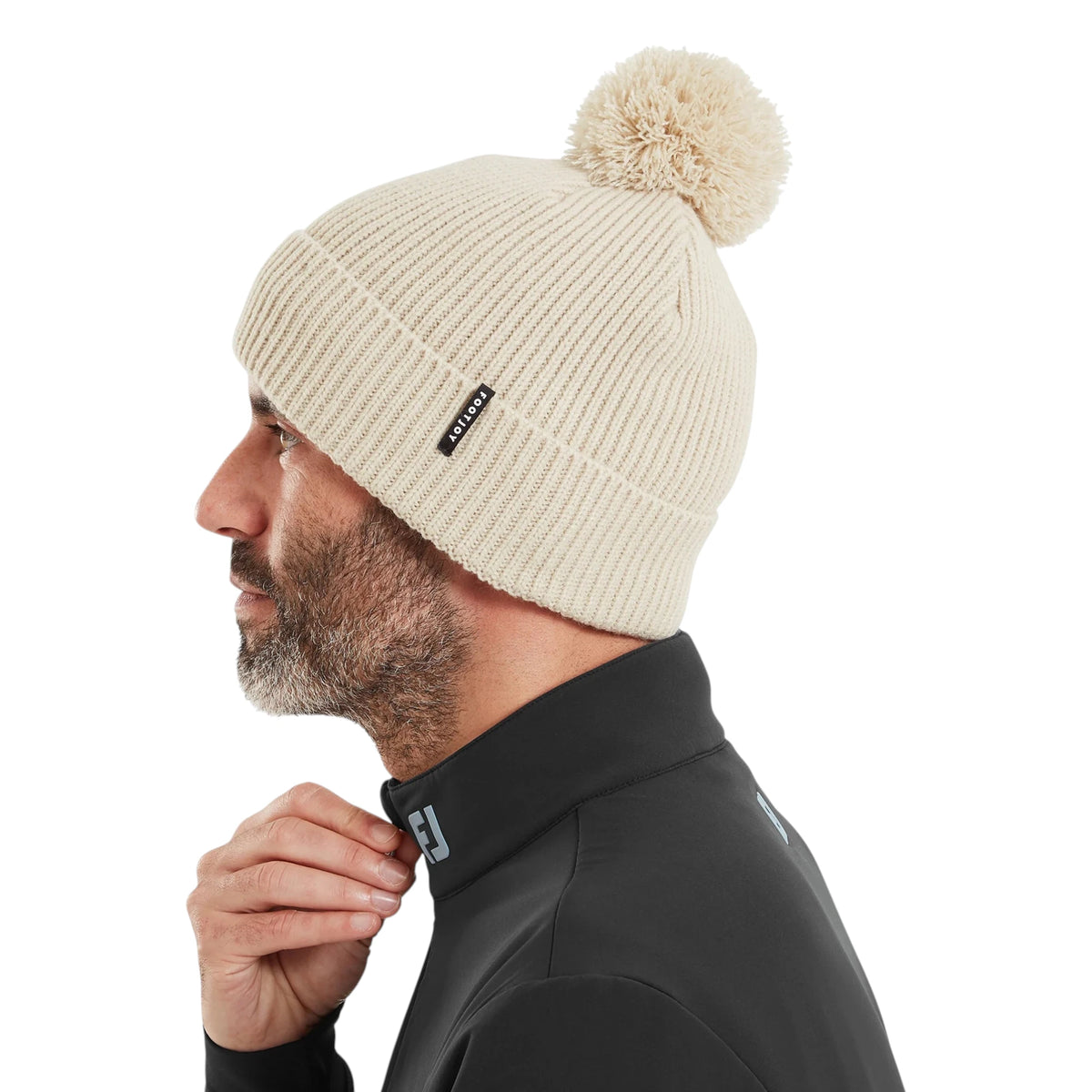 FootJoy Cuffed Golf Bobble Hat 45957