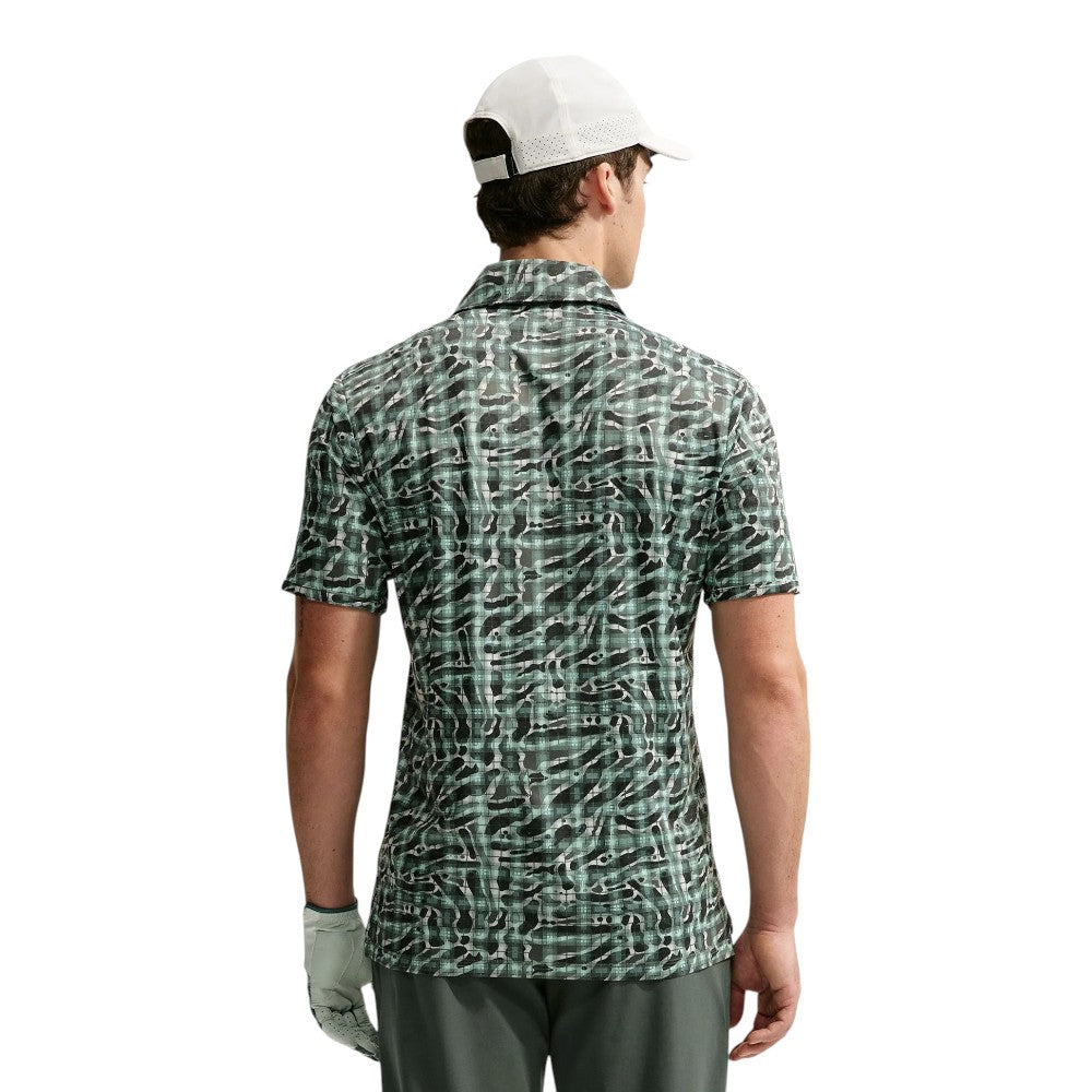 Nike Golf Par 5 Tartan Camo Golf Polo Shirt IO0691