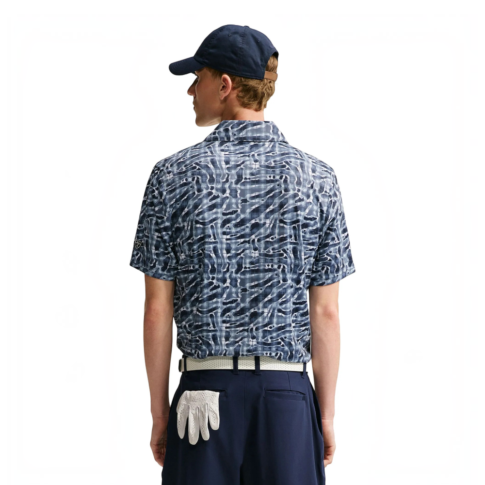 Nike Golf Par 5 Tartan Camo Golf Polo Shirt IO0691