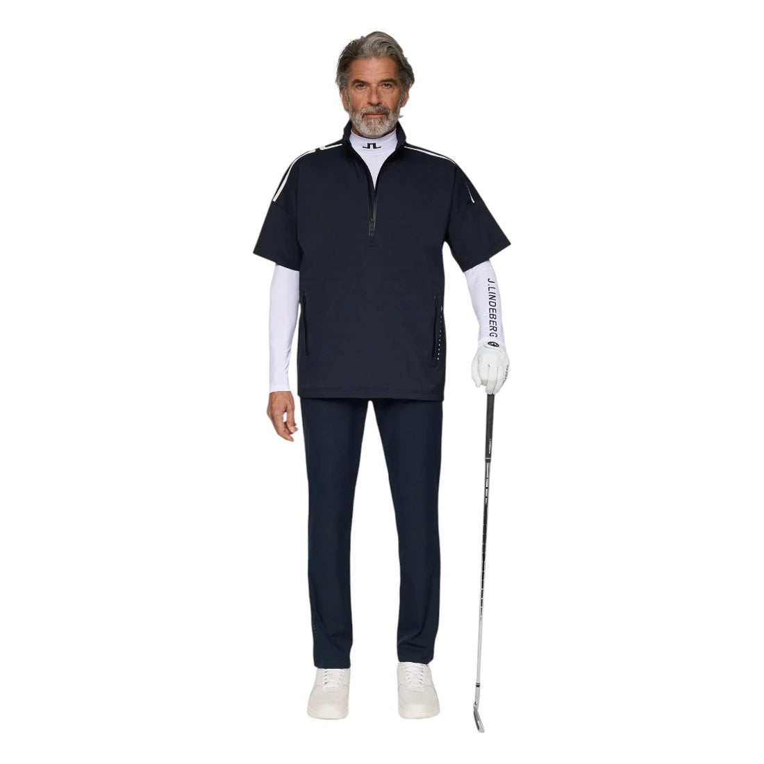 J.Lindeberg Shay Rain Golf Shirt GMOW13078