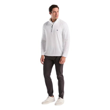 Original Penguin Mixed Media 1/4 Zip Golf Pullover OGKSG049