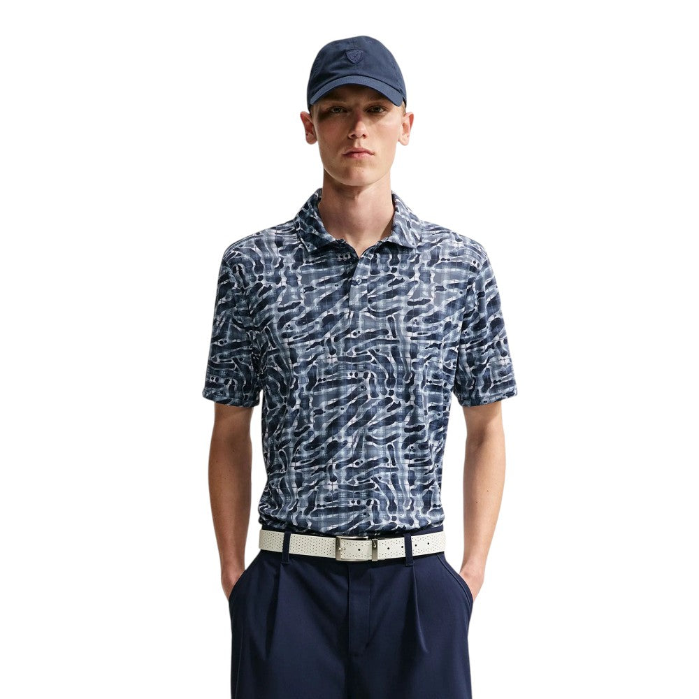 Nike Golf Par 5 Tartan Camo Golf Polo Shirt IO0691