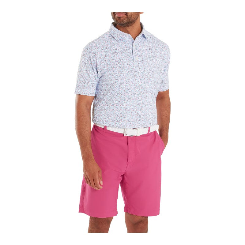 FootJoy Gamer Print Pique Golf Polo Shirt 37785