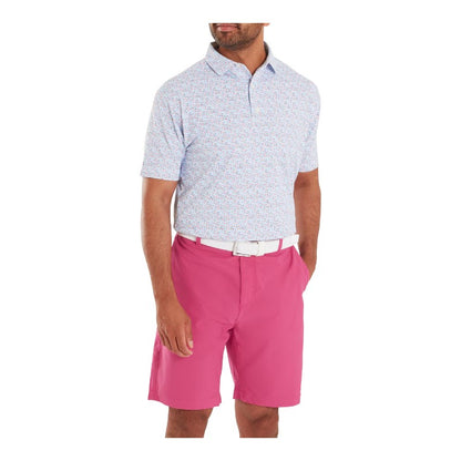 FootJoy Gamer Print Pique Golf Polo Shirt 37785