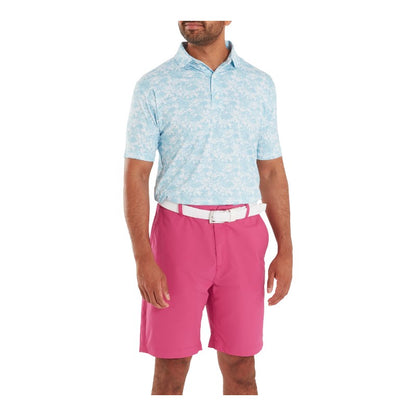 FootJoy Garden Print Lisle Golf Polo Shirt 37794
