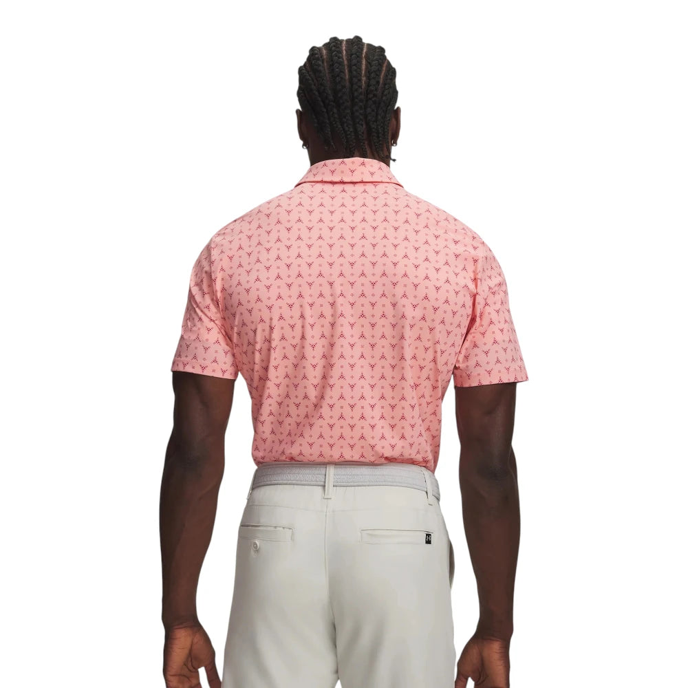 Under Armour Drive Chill Printed Golf Polo Shirt 6009724