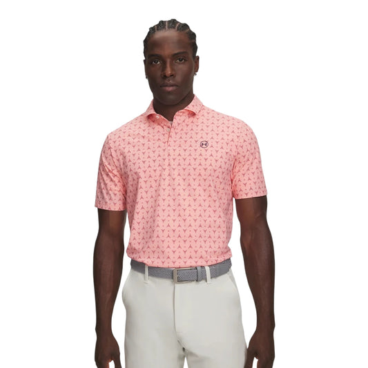 Under Armour Drive Chill Printed Golf Polo Shirt 6009724