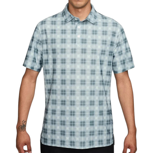 Nike Dri Fit Tartan Golf Polo Shirt II0788