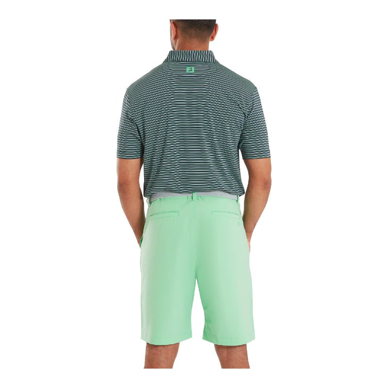 FootJoy Triple Pinstripe Lisle Golf Polo Shirt 37791