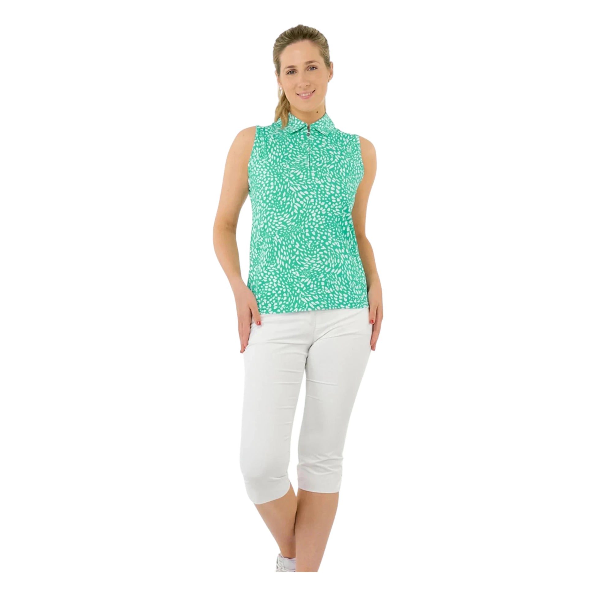 Pure Golf Ladies Amity Sleeveless Polo Shirt PG-63014