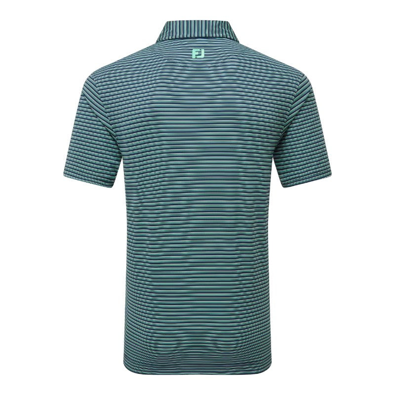 FootJoy Triple Pinstripe Lisle Golf Polo Shirt 37791