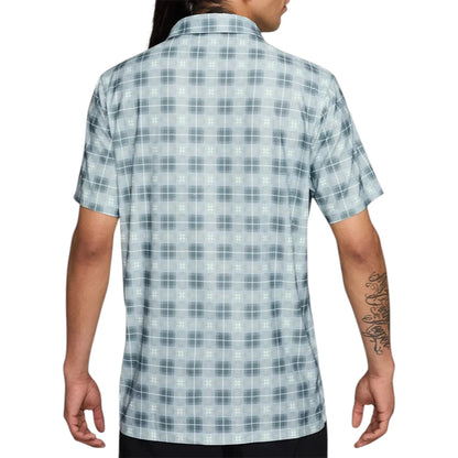 Nike Dri Fit Tartan Golf Polo Shirt II0788