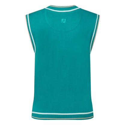 FootJoy Ladies Sweater Tank Print Golf Mid Layer 39366