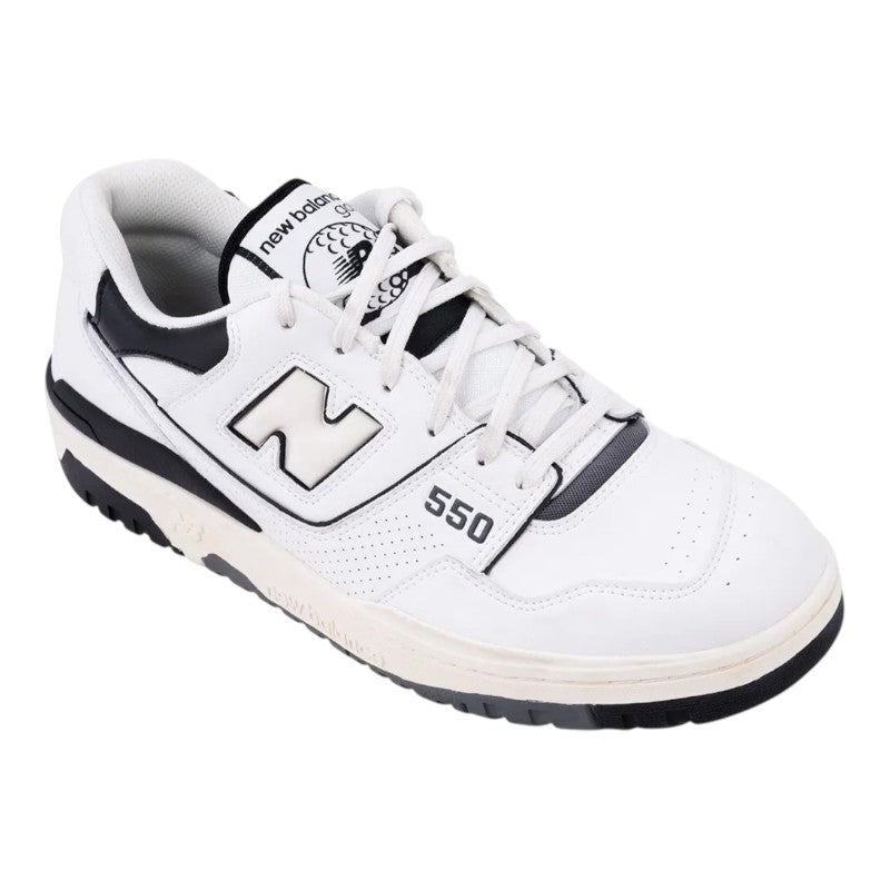 New Balance 550 SL Golf Shoes White/Black – Clarkes Golf