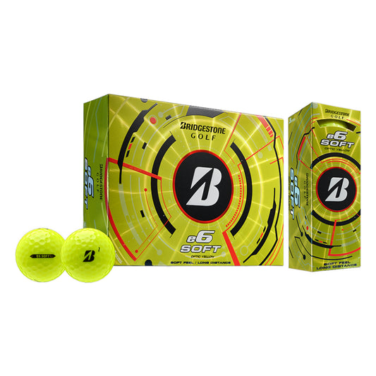 Bridgestone E6 Soft Golf Balls | Yellow