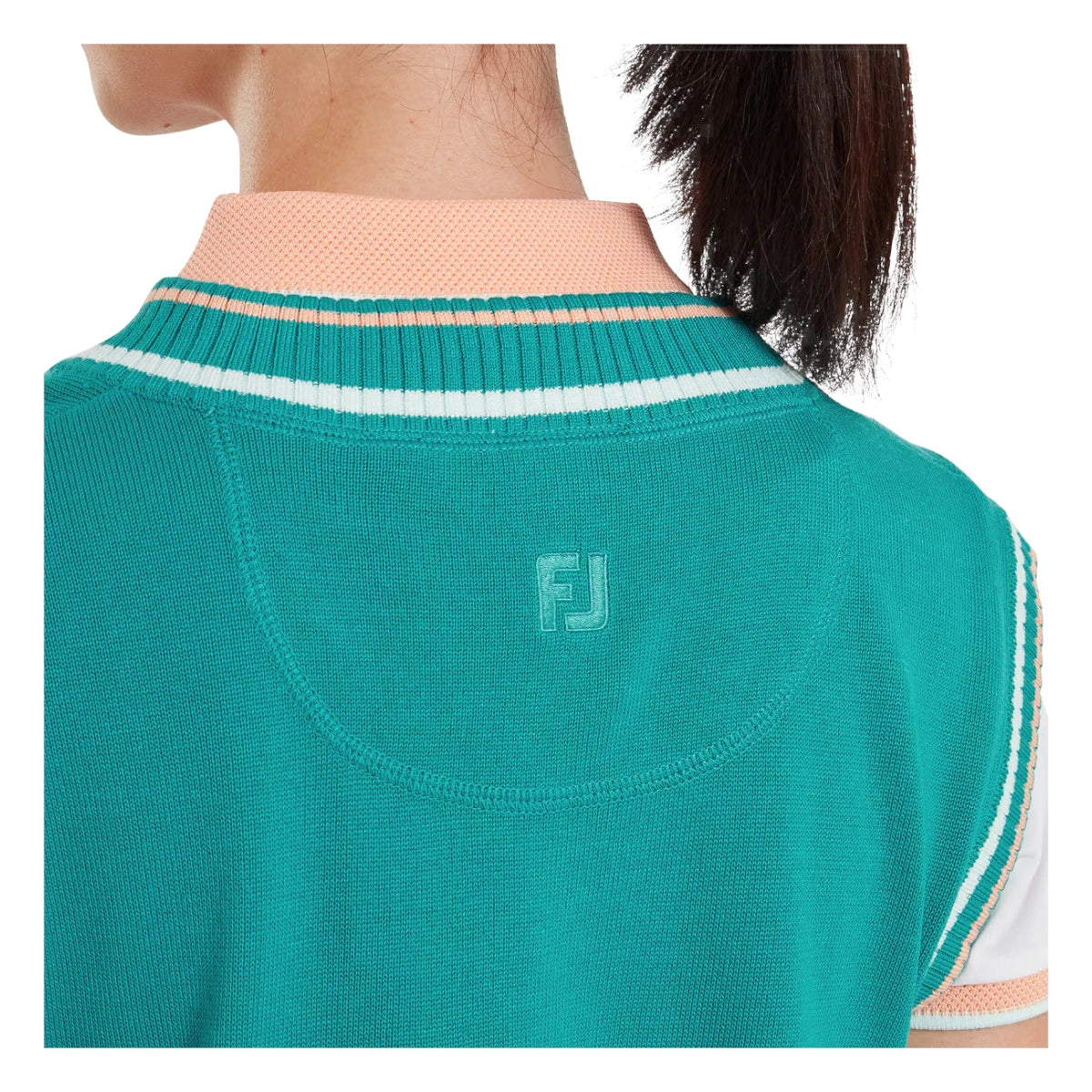 FootJoy Ladies Sweater Tank Print Golf Mid Layer 39366