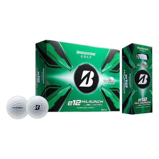 Bridgestone e12 HiLaunch Mindset Golf Balls | White