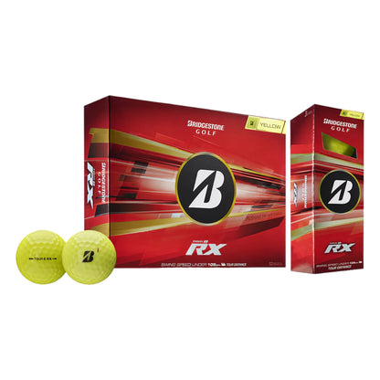Bridgestone 2026 Tour B RX Golf Balls | Yellow