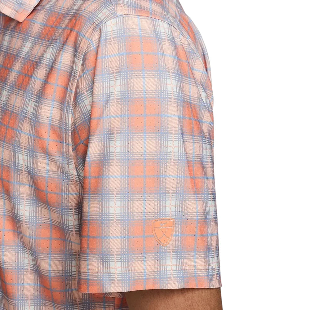 Nike Dri Fit Tartan Golf Polo Shirt II0788