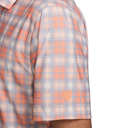 Nike Dri Fit Tartan Golf Polo Shirt II0788