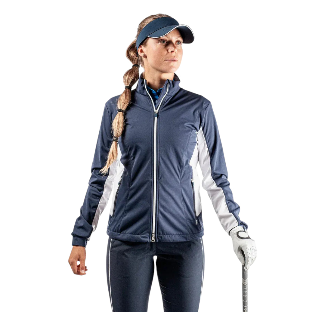 Galvin Green Ace Gore-Tex Veste Moyen Blanc/ Marine/ Cool Gris - Porté Galvin Green Ace Gore-Tex Veste Moyen Blanc/ Marine/ Cool Gris - Porté