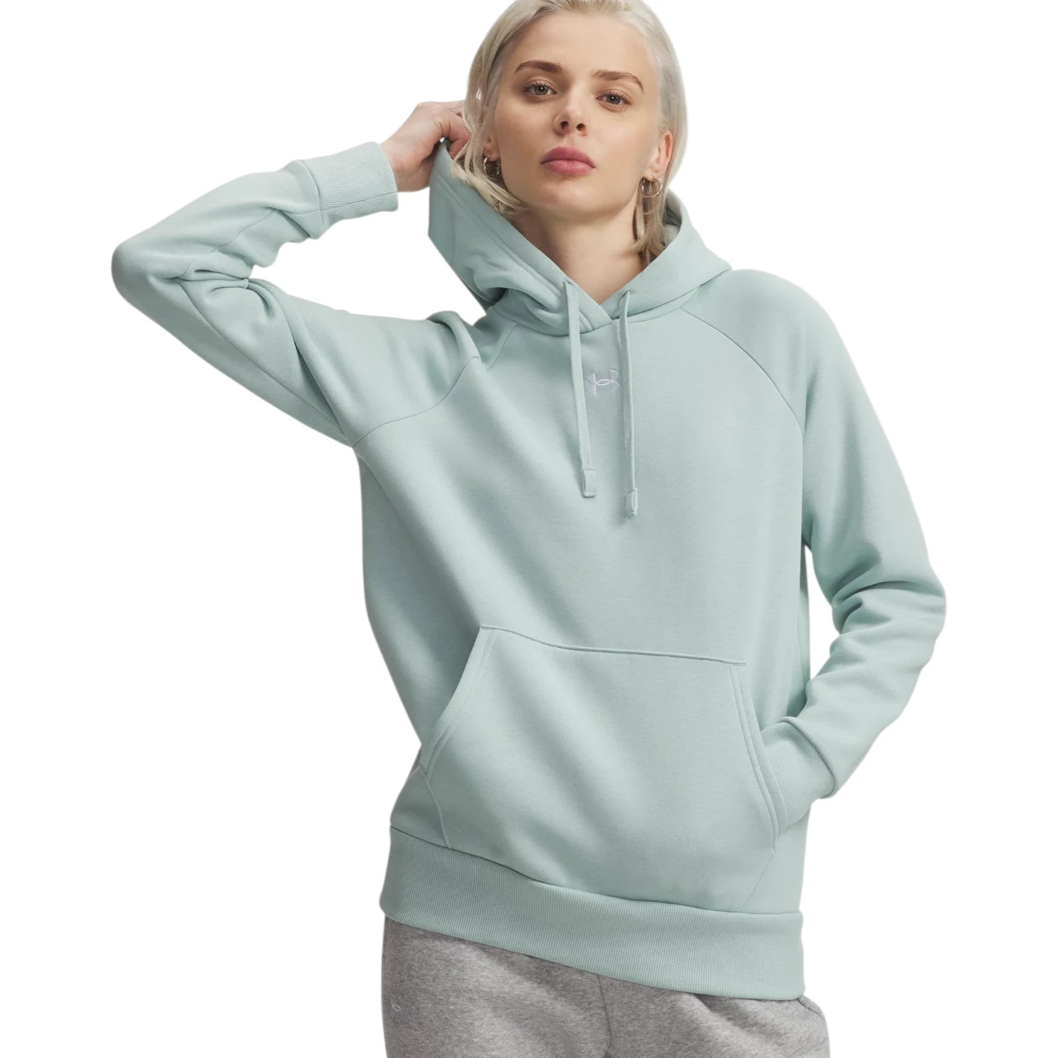 Under Armour Ladies Rival Fleece Golf Hoodie 1379500