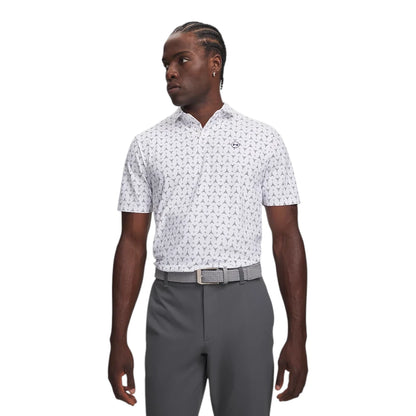 Under Armour Drive Chill Printed Golf Polo Shirt 6009724